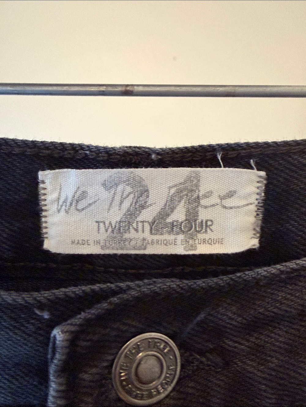 We The Free Maggie Black Distressed Straight-Leg Jeans - Picture 7 of 7